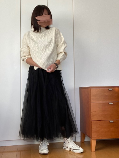 SLOBE IENA（スローブイエナ）の「HAMILTON ケーブルニットボート