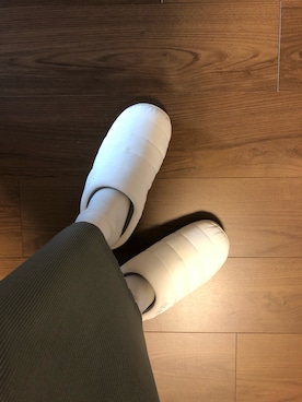 「M_（エムアンダーバー）のアイテム（ワンピース）」を使った、mさん（レディース・164cm）の冬コーディネート