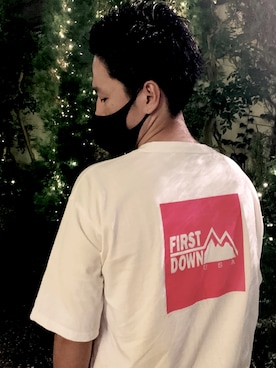 「アイテム（Tシャツ/カットソー）」を使った、Cazki Watanabeさん（メンズ・170cm）の秋コーディネート