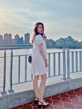 「LOUIS  VUITTON」｜「アイテム（ワンピース/ドレス）」を使った、Lydiaさん（レディース・159cm）の秋コーディネート