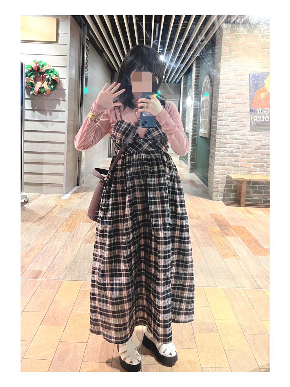 「ファッションを楽しもう、大人女子、妊婦コーデ、妊娠コーデ」｜「GUのアイテム（シューズ、ホワイト系）」を使った、ゆうちゃんʕ•̀ω•́ʔ✧さん（レディース・155cm）の秋コーディネートの1枚目の写真