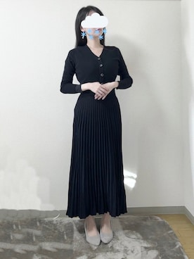 朱凛さん（レディース・158cm）の冬コーディネート