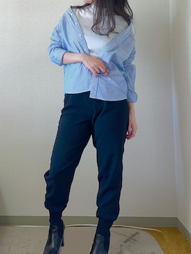 朱凛さん（レディース・158cm）の冬コーディネート