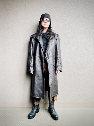 BLACK SIGN “Black Chino Wide Gurkha Pants” | MASUYA