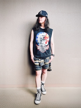 YasushiImanishiさんの（CONVERSE | コンバース）を使ったコーディネート