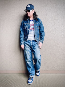 「Johnbull（ジョンブル）のアイテム」を使った、Yasunishi69さん（メンズ・168cm）の夏コーディネート