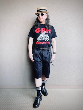 「STETSON（ステットソン）のアイテム」を使った、Yasunishi69さん（メンズ・168cm）の秋コーディネート