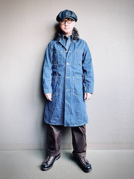 「schott（ショット）のアイテム」を使った、Yasunishi69さん（メンズ・168cm）の春コーディネート