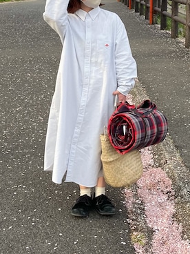 「アイテム（ワンピース）」を使った、ナさん（レディース・145cm）の春コーディネート