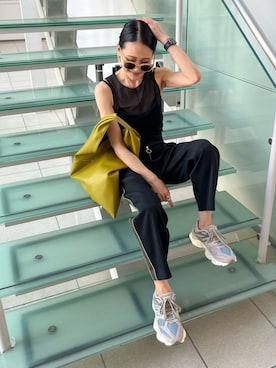 「MM6 Maison Margiela（ｴﾑｴﾑｼｯｸｽ ﾒｿﾞﾝ ﾏﾙｼﾞｪﾗ）のアイテム」を使った、Yukieさん（骨格ナチュラル・レディース・166cm）の夏コーディネート