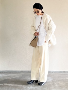 「CIENA（シエナ）のアイテム」を使った、Yukieさん（レディース・166cm）の秋コーディネート