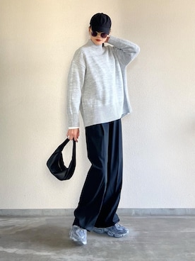 「A.D.S.R.（エーディーエスアール）の【A.D.S.R.】MILLIE（サングラス）」を使った、Yukieさん（レディース・166cm）の冬コーディネート