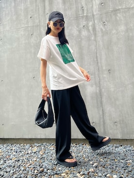 Yukieさん（骨格ナチュラル・レディース・166cm）の夏コーディネート