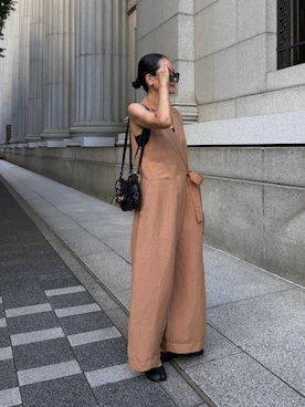 「Chloe（クロエ）のアイテム」を使った、Yukieさん（レディース・166cm）の夏コーディネート