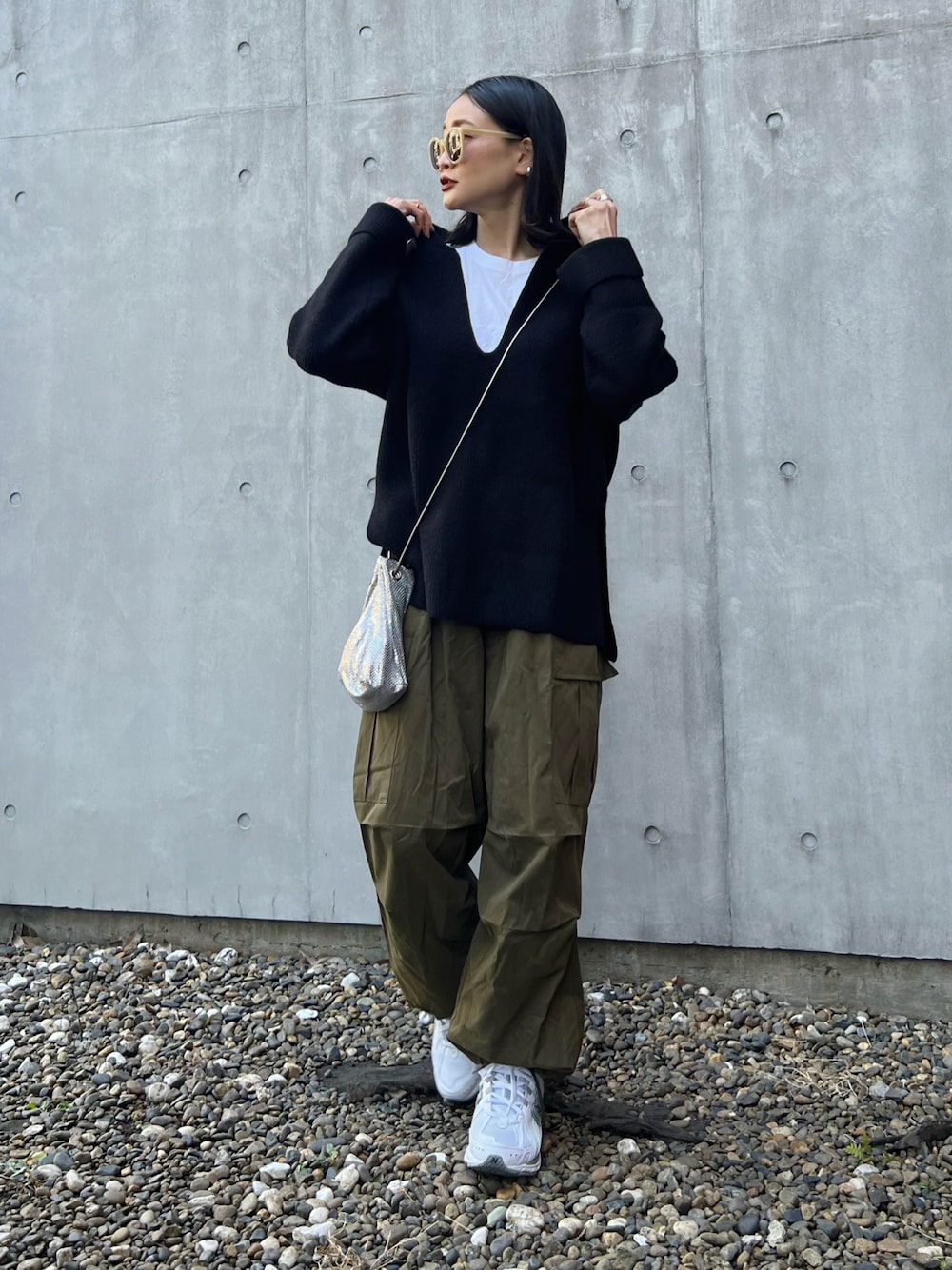 M-51ミリタリーシェルパンツを使った人気ファッション