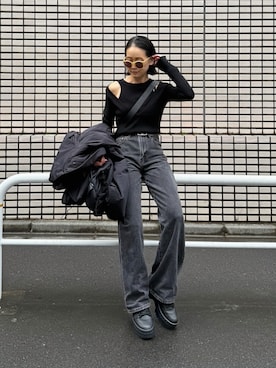 Yukieさん（レディース・166cm）の冬コーディネート