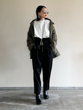 Yukieさん（レディース・166cm）の冬コーディネート