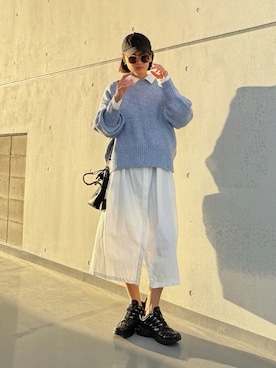 「大人カジュアルコーデ」｜Yukieさん（レディース・166cm）の秋コーディネート