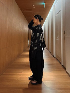 「UN3D.(アンスリード)のアイテム」を使った、Yukieさん(レディース・166cm)の夏コーディネート