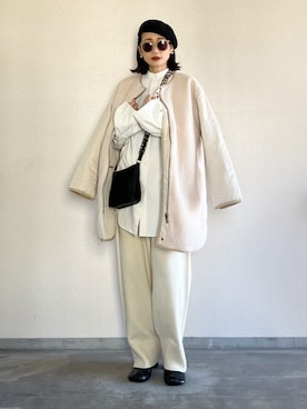 TODAYFUL（トゥデイフル）の「ソフトウールワイドパンツ（その他パンツ 