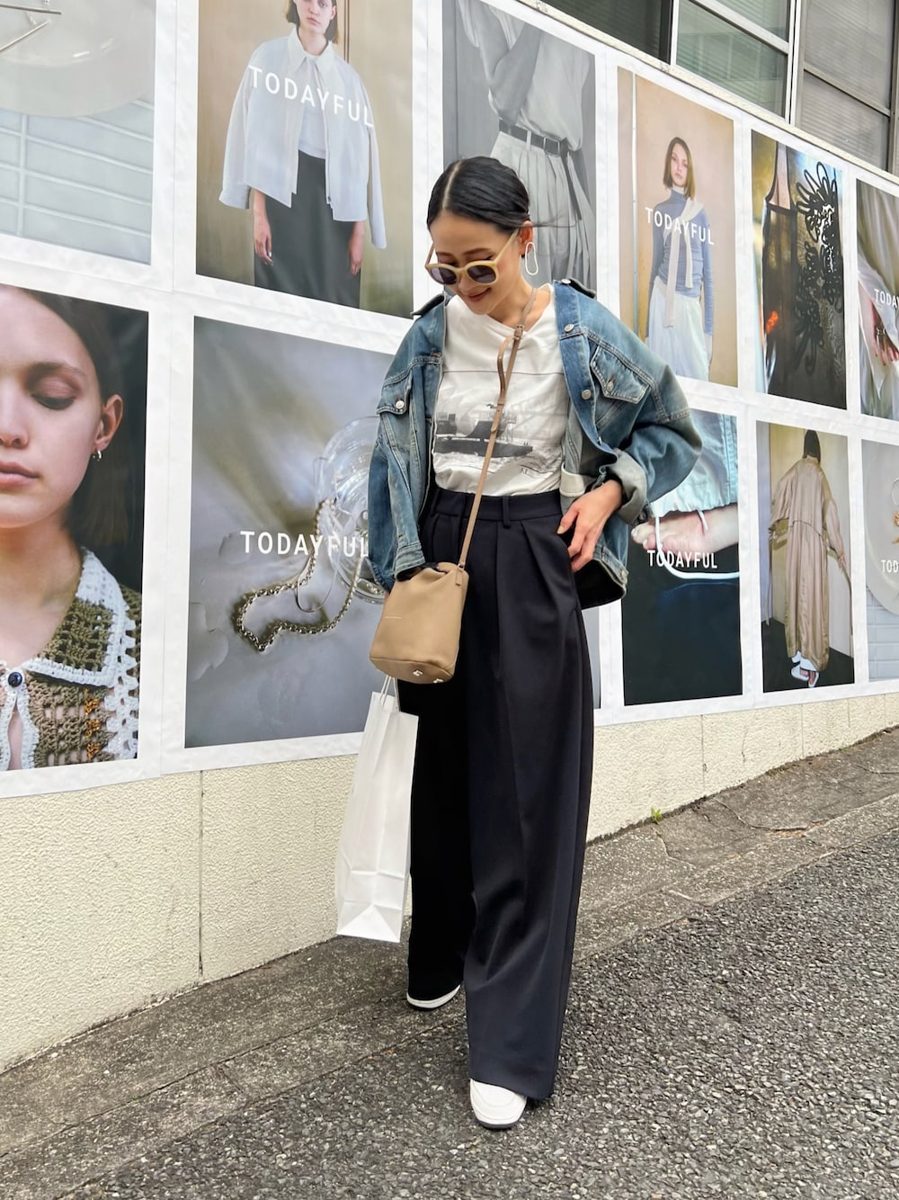 Yukie♡i|MM6 Maison Margielaのデニムジャケットを使った