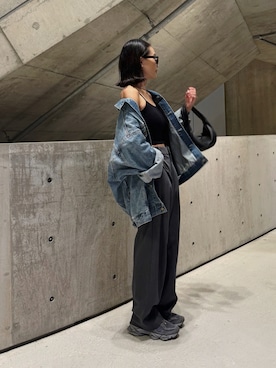「Ungrid（アングリッド）のアイテム」を使った、Yukieさん（レディース・166cm）の秋コーディネート