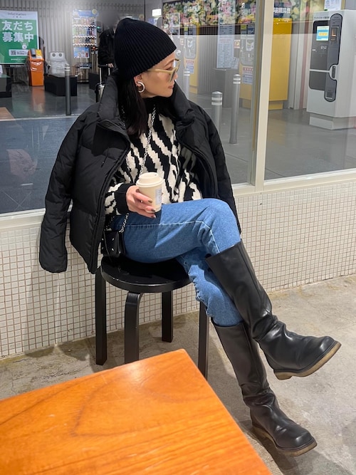 TODAYFUL(トゥデイフル)の「バッグジップロングブーツ(ブーツ TODAYFUL(トゥデイフル)の「バッグジップロングブーツ(ブーツ