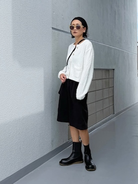 「DRAW（ドロー）のアイテム」を使った、Yukieさん（レディース・166cm）の秋コーディネート