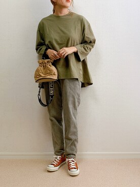 anmiさん(レディース・156cm)の秋コーディネート