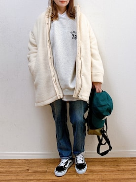 anmiさん（レディース・156cm）の冬コーディネート