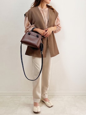 anmiさん（レディース・156cm）の春コーディネート