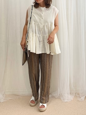 anmiさん（レディース・156cm）の夏コーディネート