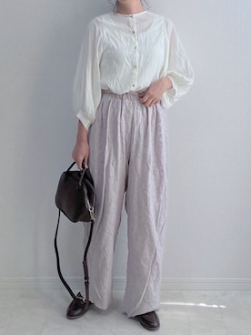 anmiさん（レディース・156cm）の春コーディネート