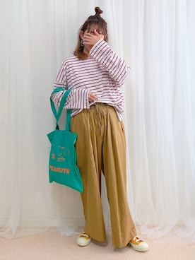 anmiさん（レディース・156cm）の夏コーディネート