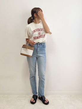 anmiさん（レディース・156cm）の夏コーディネート