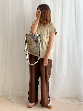 anmiさん（レディース・156cm）の夏コーディネート