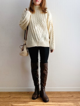 anmiさん（レディース・156cm）の秋コーディネート