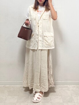 anmiさん（レディース・156cm）の夏コーディネート