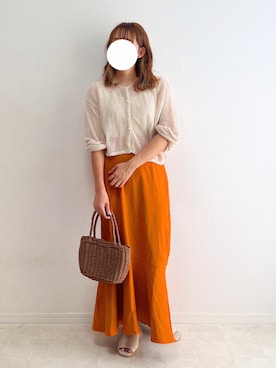 anmiさん（レディース・156cm）の夏コーディネート