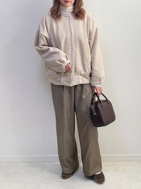 anmiさん（レディース・156cm）の冬コーディネート