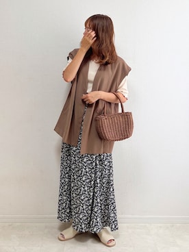 anmiさん（レディース・156cm）の夏コーディネート