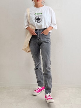 anmiさん（レディース・156cm）の春コーディネート