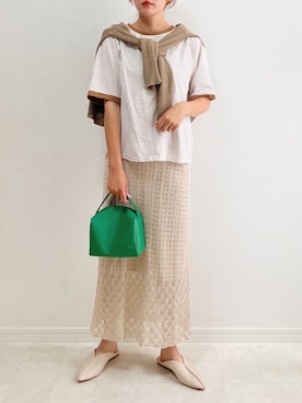 anmiさん（レディース・156cm）の春コーディネート