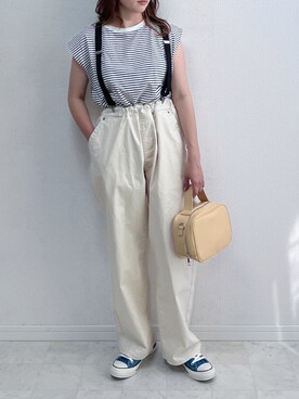 anmiさん（レディース・156cm）の春コーディネート