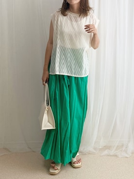 anmiさん（レディース・156cm）の夏コーディネート