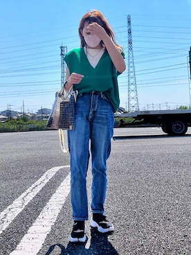 anmiさん（レディース・156cm）の夏コーディネート