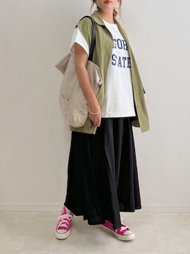 anmiさん（レディース・156cm）の春コーディネート