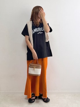 anmiさん（レディース・156cm）の夏コーディネート