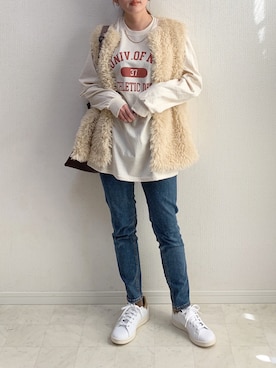 anmiさん（レディース・156cm）の冬コーディネート