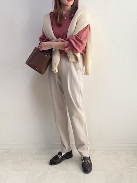 anmiさん（レディース・156cm）の春コーディネート